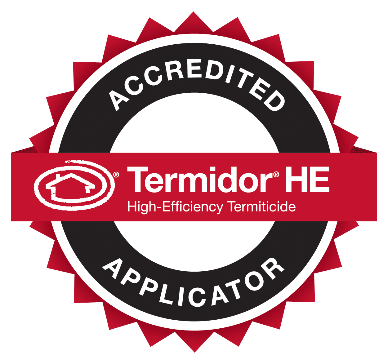 Accredited Termidor Applicator badge